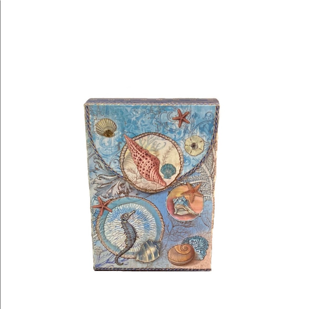 Punch Studio Seascape Keepsake Pouch